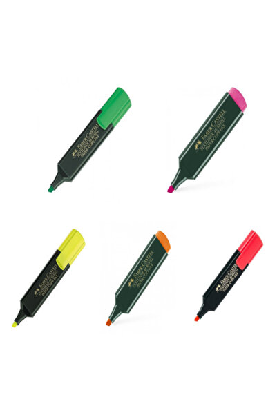 Faber Castell قلم تحديد هايلايتر من تكستلاينر، 5 عبوات
