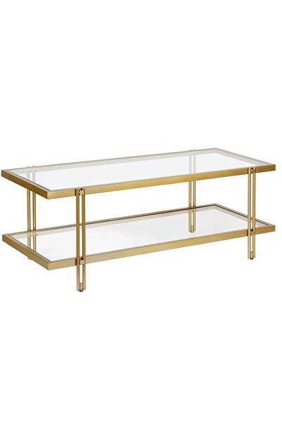 Hitit Dekorasyon Dolores Gold Metal Orta Sehpa