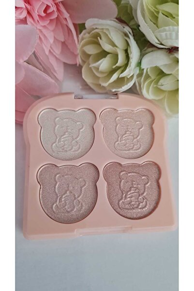 MareShe Ayıcıklı Paletli Işıltılı Göz Farı 4 lü No:02