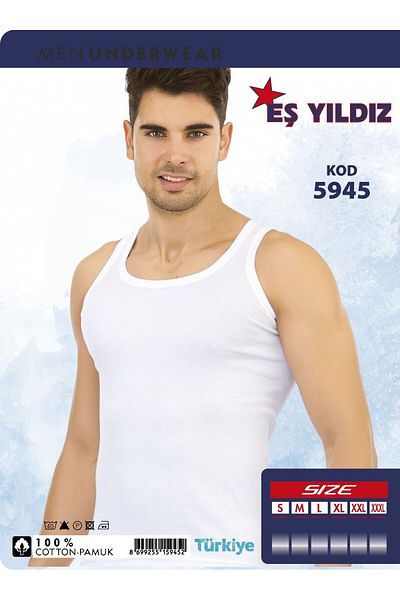 EŞYILDIZ Co-Star 6-Piece White Men's Athlete