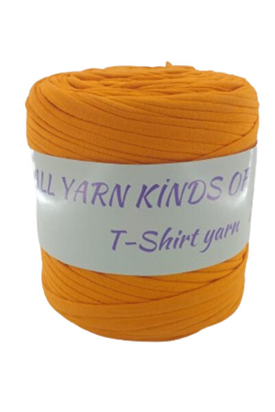 ALL KİNDS OFF YARN حبل قطني ممشط برتقالي