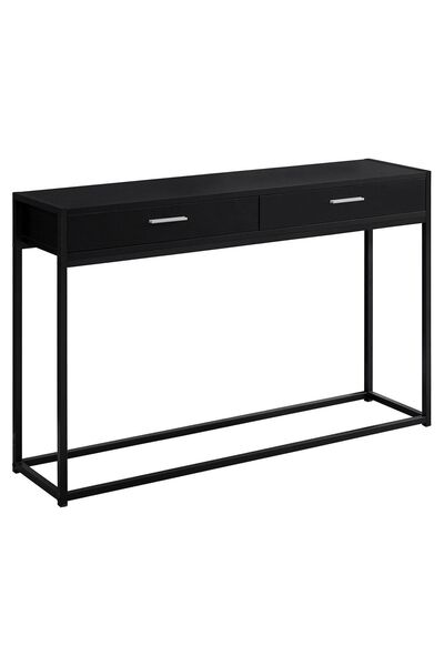 Hitit Dekorasyon Kenzie Siyah Metal&ahşap Dresuar