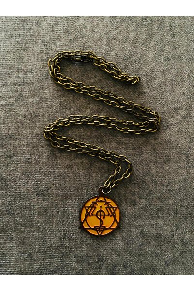 icase Fullmetal Alchemist: قلادة سلسلة قلادة الإخوان