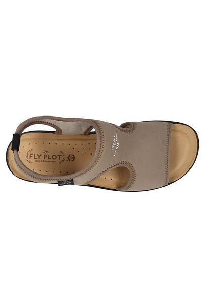 Fly Flot Σανδάλια Taupe Color για γυναίκες/κορίτσια - 55 E71 LB Fly Flot Fabric