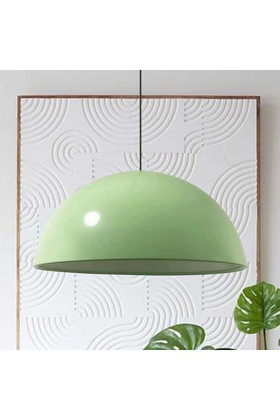 Bamyum Lipeo 50 cm Minzgrün Metal Hängeleuchte