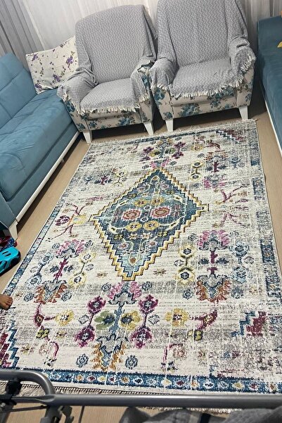 VOPTEKS Makinede Yıkanabilir Kaymaz Taban Halı