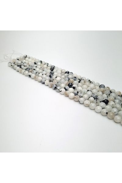 Yüksel Boncuk 8 mm Moonstone - Σειρά φυσικών πέτρων