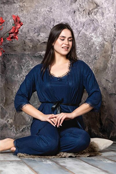 CALİA طقم بيجامة نسائي مكون من 3 قطع منقوشة من Pegasus