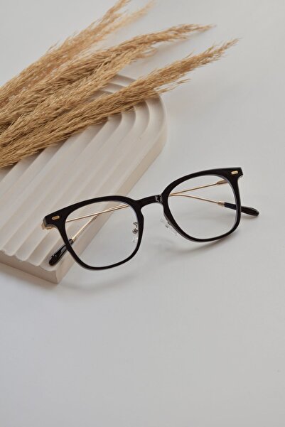 LOOKUP NEW Hector Kadın Erkek Unisex Mavi Işık Korumalı Blue Block Siyah Kare...