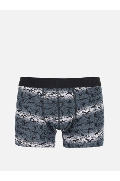 Colin's Regular Fit Printed Anthracite Men's Boxers