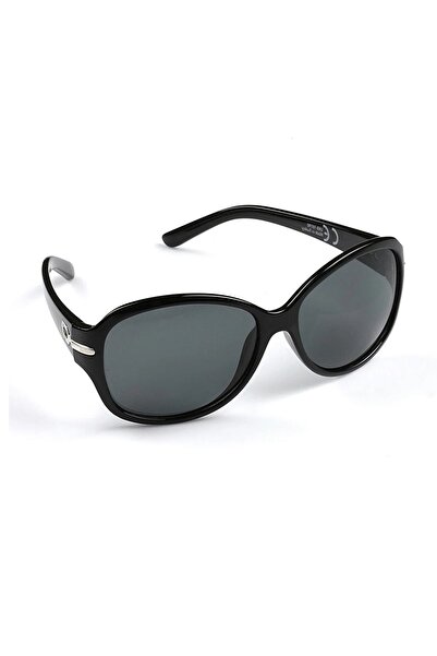 Di Caprio Black Organic Glass UV400 Women's Sunglasses