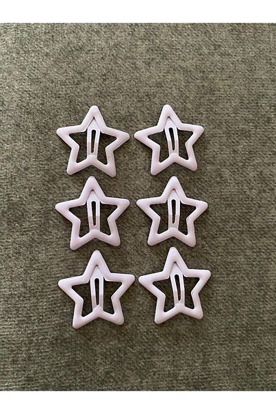 icase Αστέρια Hello City - Κουμπί Πεταλούδα Καρδιά, 3x3 cm, Σετ των 6 και 9