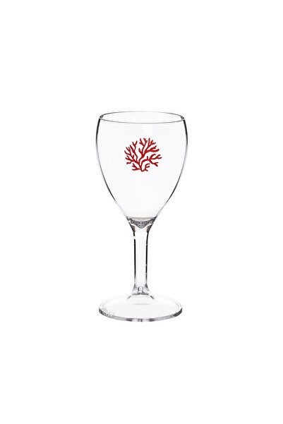 Sherenna BytheSea Mercan Desenli Kırılmaz Meşrubat Kadehi 6'lı Set