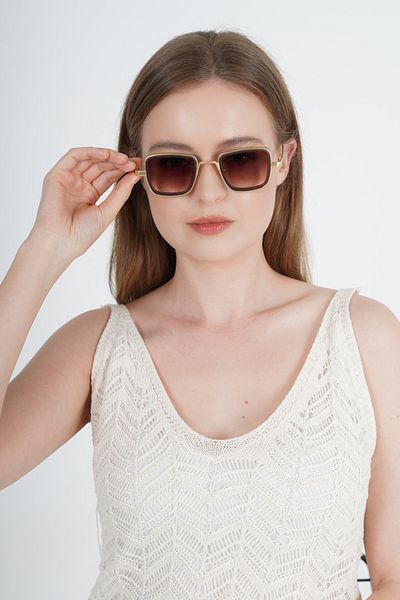 LOOKUP UV400 Protection Unisex Sunglasses - Glass and Frame Vintage Retro