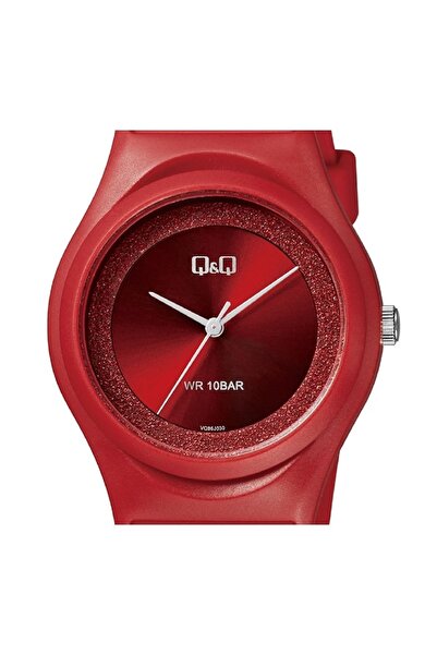 Q&Q Women's Wristwatch with Waterproof Silicone Band