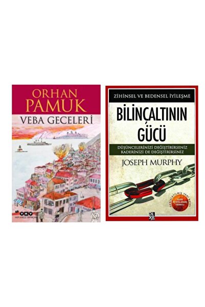Yapı Kredi Yayınları Veba Geceleri Orhan Pamuk - Bilinçaltının Gücü Joseph Mu...