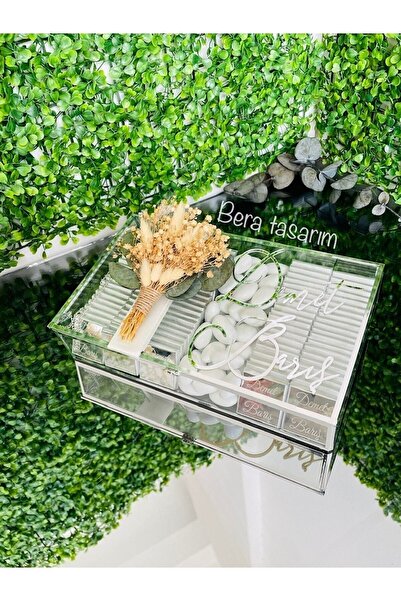 bt bera tasarım Cipso Buketi Süslemeli Söz Nişan ve Kız isteme Çikolatası