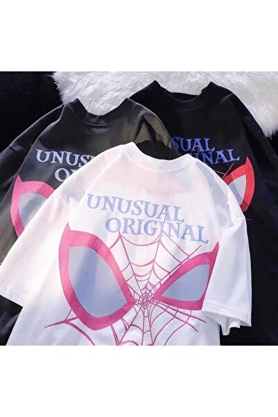 Toum Tricou cu imprimeu Spider Web Couple - Fashion Dompuleri