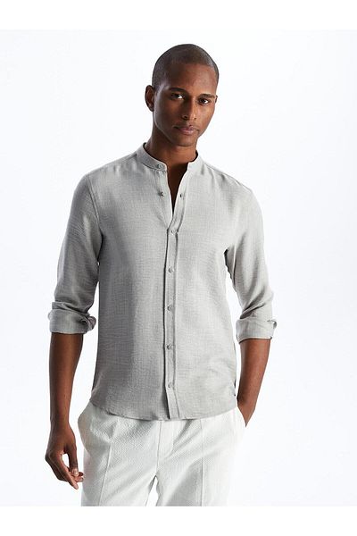 LC Waikiki Ανδρικό μακρυμάνικο πουκάμισο LCW Vision Regular Fit
