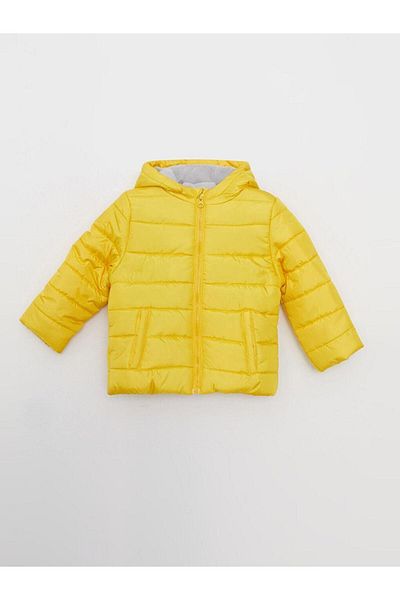 LC Waikiki LCW baby Hooded Long Sleeve Basic Baby Boy Coat