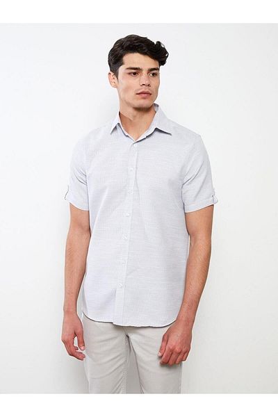 LC Waikiki Ανδρικό κοντομάνικο πουκάμισο LCWAIKIKI Classic Regular Fit