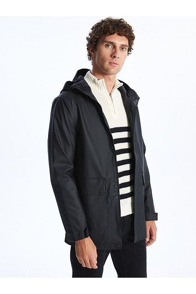 LC Waikiki SOUTHBLUE Ανδρικό πουπουλένιο παλτό με κουκούλα - Standard Fit