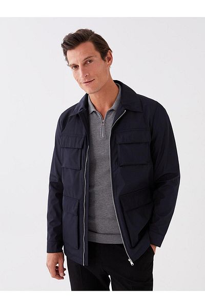 LC Waikiki Ανδρικό παλτό γιακά πουκάμισου LCWAIKIKI Classic Standard Fit