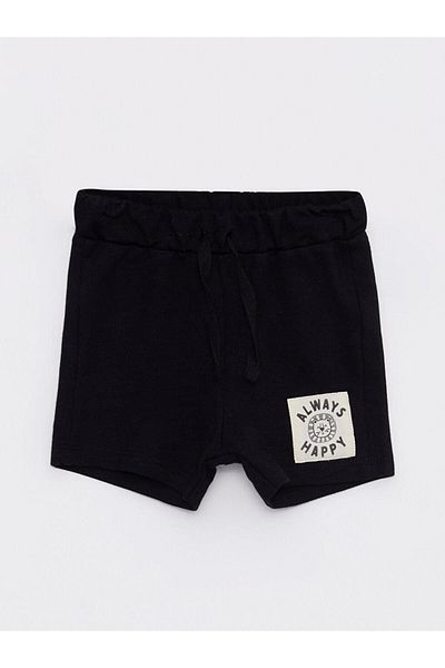 LC Waikiki LCW baby Elastic Waist Cotton Baby Boy Shorts 2 pcs