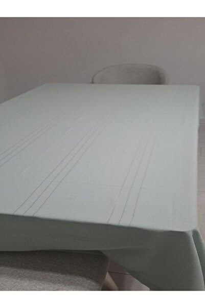 SosyeteDükkanı Sosyete Dükkanı Colber Dertsiz Masa Örtüsü (160x220) kalın gra...