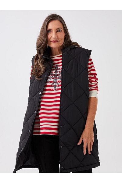 LC Waikiki LCW Grace Stand Collar Quilted Patterned Women's Vest