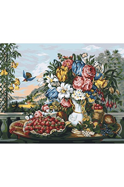 Goblen Atölyesi 40*50 cm sert kanvas goblene renkli baskı