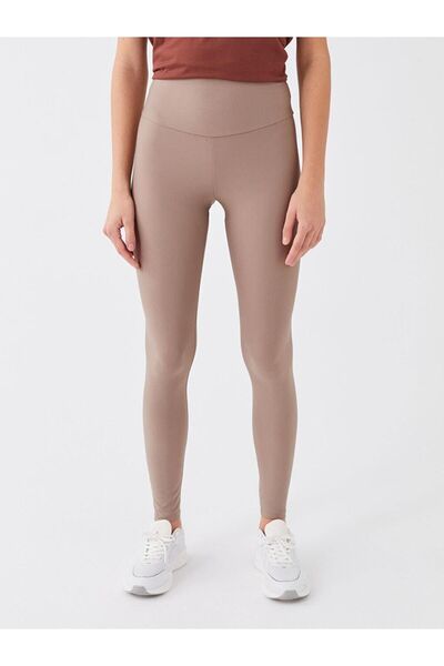 LC Waikiki LCW Active Beli Lastikli Baskılı Kadın Spor Tayt