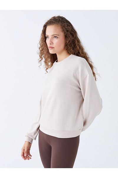 LC Waikiki Γυναικείο φούτερ XSIDE Crew Neck Oversize