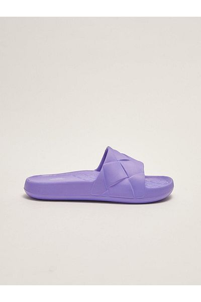 LC Waikiki Γυναικείες παντόφλες LCW STEPS Μονές ρίγες με αυτοσχεδιασμό