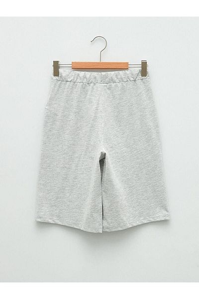 LC Waikiki LCW Kids Basic Γυναικεία Παιδική Βερμούδα με Ελαστική Μέση