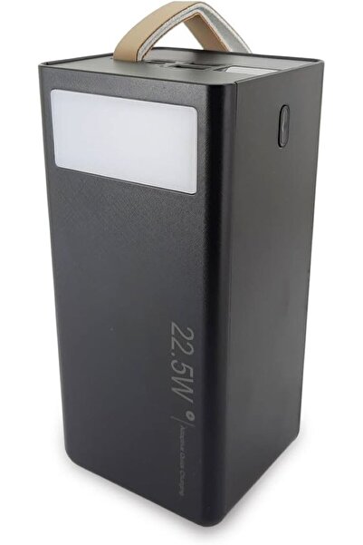 Coverzone Powerbank Led Işıklı Şarj Durumu Göstergesi Taşıma Ipli Ofiste Evde...