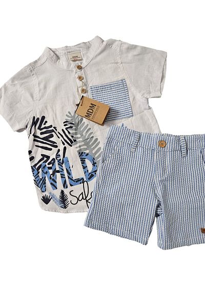 Midimod Boy - Blue Shorts Set of 2