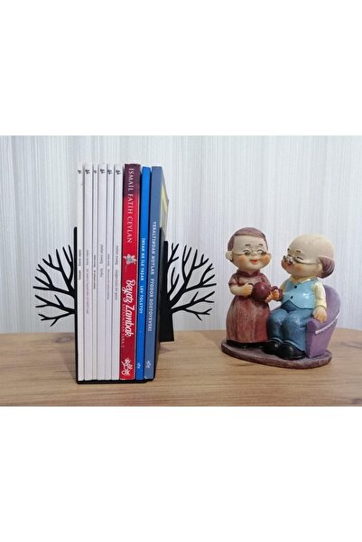 risingmaber Dekoratif Hayat Ağacı Metal Kitap Tutucu Ve Metal Kitap Desteği 2...
