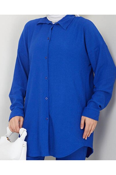 YILMAZBARMAZ Γυναικείο Σετ Πουκάμισο - Ζαρωμένο