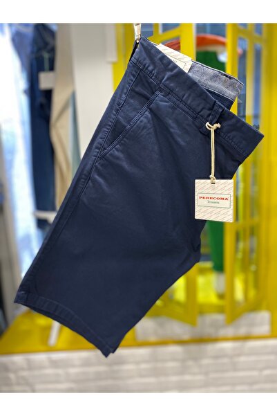 Perecoma Corcotti ŞORT SLİM FİT %100 PAMUK COTTON LİKRALI