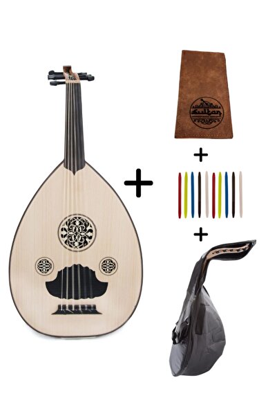 Sultan Instruments Yüksek Kalite Başlangıç Ud Tam Set ( Taşıma Çantası, Mızrap Seti, Cüzdan )
