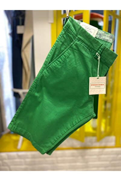Perecoma Corcotti ŞORT SLİM FİT %100 PAMUK COTTON LİKRALI