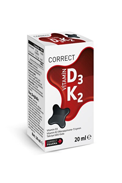 CORRECT PHARMA Correct D3 K2 Vitamin