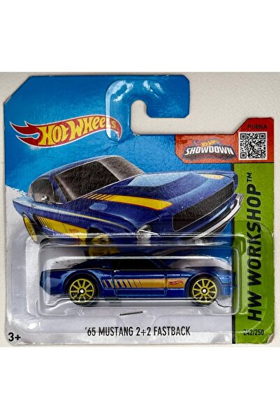 HOT WHEELS HotWheels 65 Mustang 2+2 Fastback - 2015 Serisi - 1/64 Ölçek