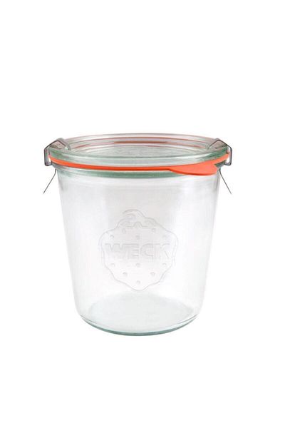 Weck 580 ml Glass Storage Jar 5 Pieces Wcktop