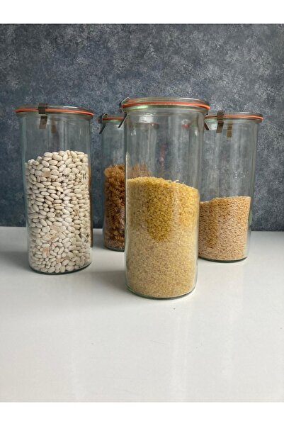 Weck 1550 Ml Mold Uzaun Kavanoz ( 4 Adet )