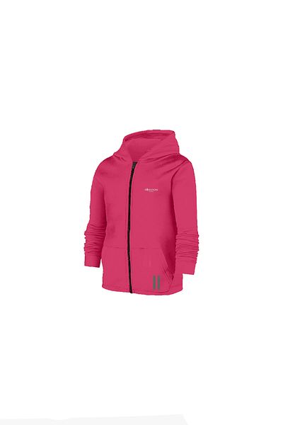POSEIDON STORM Комплект анцуг за момиче Fuchsia - 104 см-176 см, райе с преден джоб, ежедневни спортове