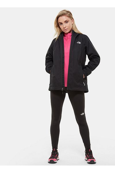 THE NORTH FACE W QUEST JACKET - Μαύρο Γυναικείο Παλτό