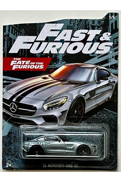 HOT WHEELS HotWheels 15 Mercedes AMG GT Kartonet Hasarlı - Fast Furious Seri ...