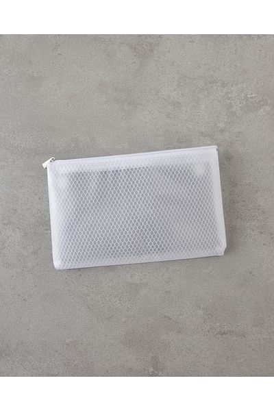 English Home White Ruby Polyester Organizer